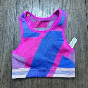 NIKE ICON CLASH Seamless Light Support Sports Training Bra Sz S